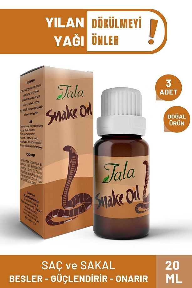 Yılan Yağı 20 ml 3 Adet - 1
