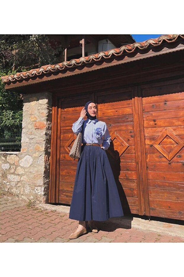 PARAŞÜT KEMERLİ ETEK - 1