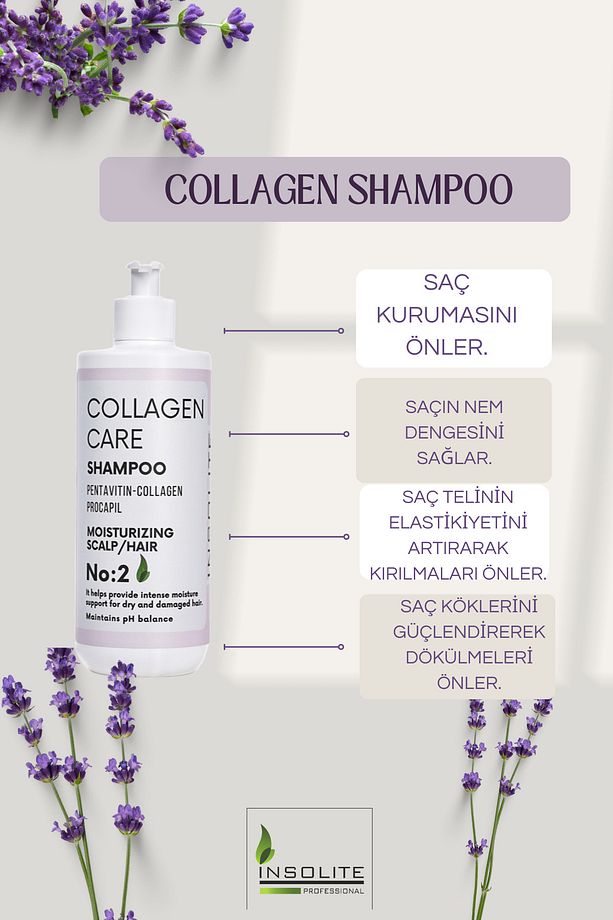 İnsolite Collagen Şampuan No.2 - 1
