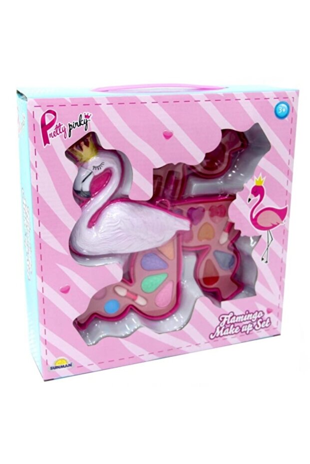 Flamingo Patterned Toy Makeup Set - 2