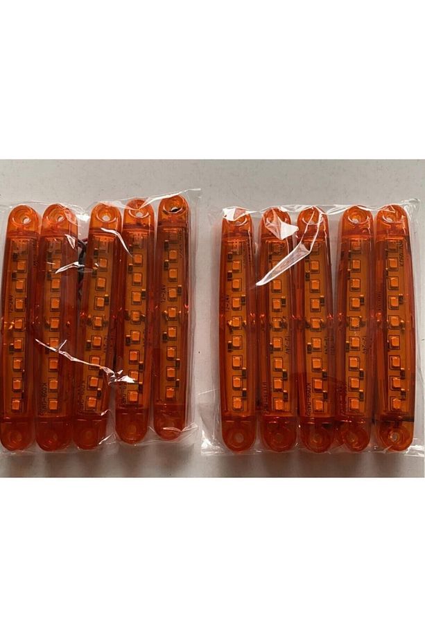 9 Ledli Sarı Parmak Led (10'LU PAKET) Led Pozisyon Lambası - 1