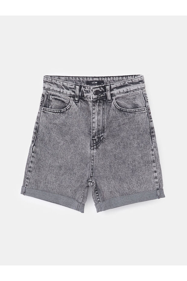 Women's Jean Shorts - Mom Fit
