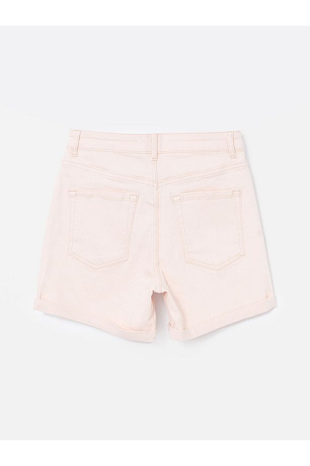 Mom Fit Kadın Jean Şort - 2