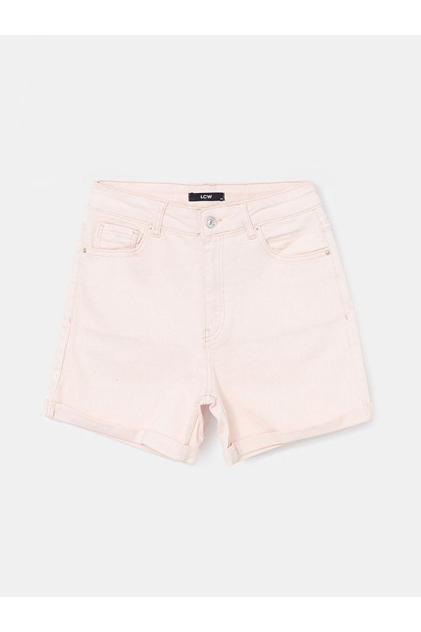 Mom Fit Kadın Jean Şort - 1