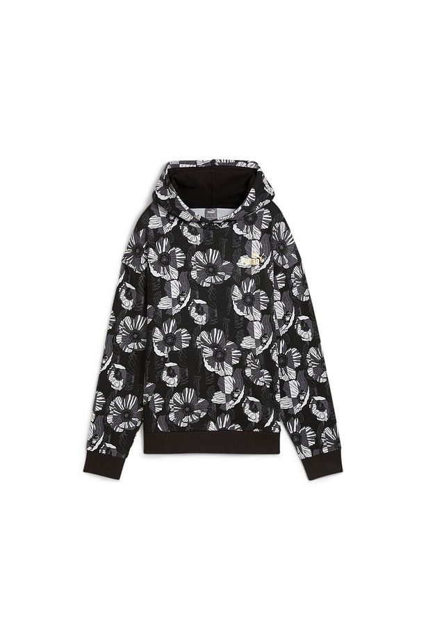 ESS+ CLASS ACT Kadın Grafik Kapüşonlu Sweatshirt - 6