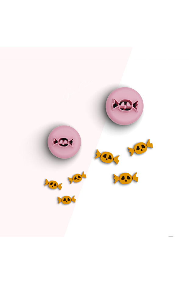 Polymer Mini Candy Clay Cut - Jewelry and Ceramic Molds, No:344