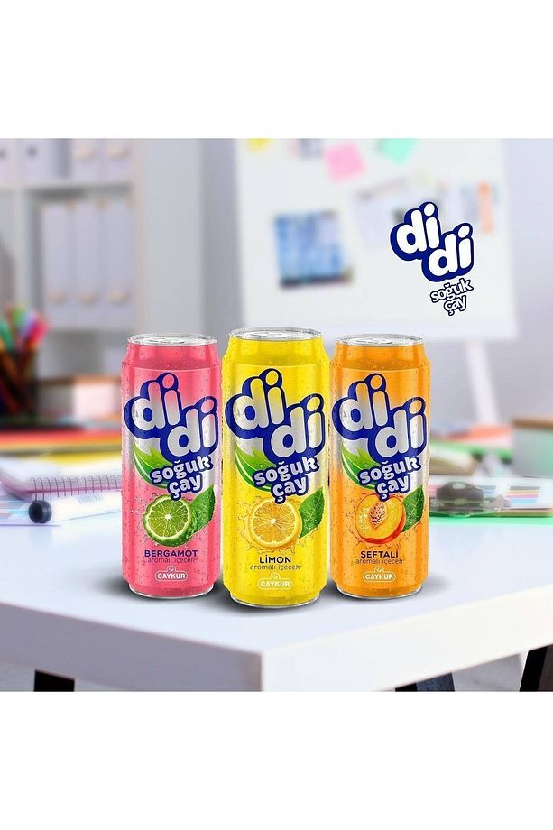 Didi Hepsibir Paketi Bergamot + Limon + Şeftali Soğuk Çay 330 Ml X 18 Adet - 2