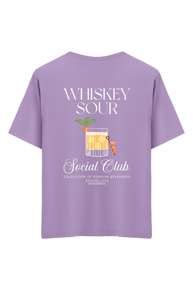 تي شيرت Whiskey Sour للجنسين - مقاس كبير