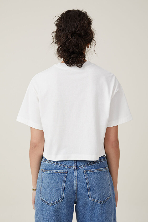 Premium Regular Fit Crop T-Shirt - Basic - 3