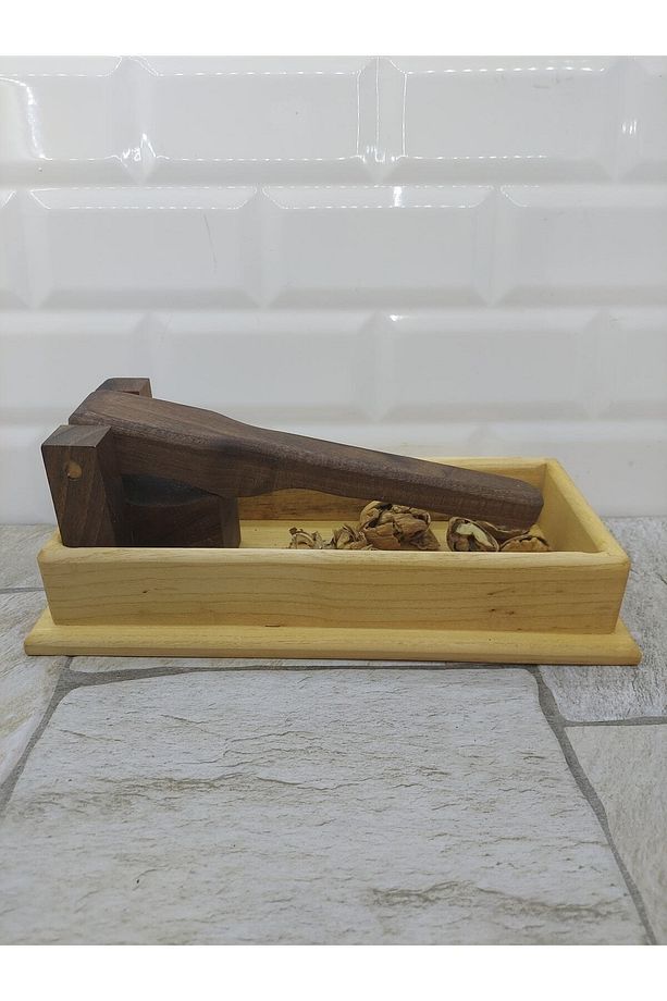 Ahşap El Yapımı Ceviz Kıracağı - 3