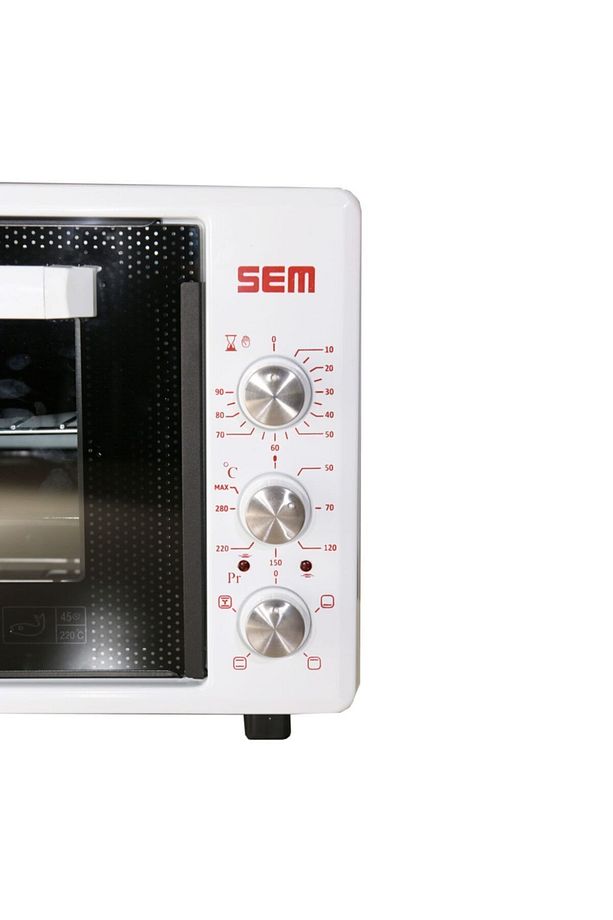 Hamurcu 46 lt Lüks Fırın Çift Cam Ön Panel - 2