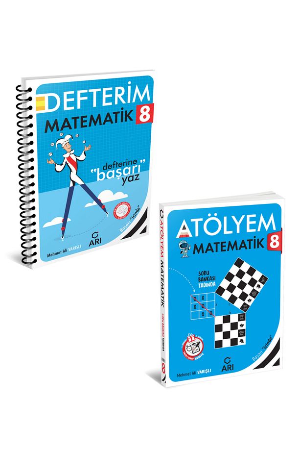 8 Sınıf Matematik Atölye Defter Seti - 1