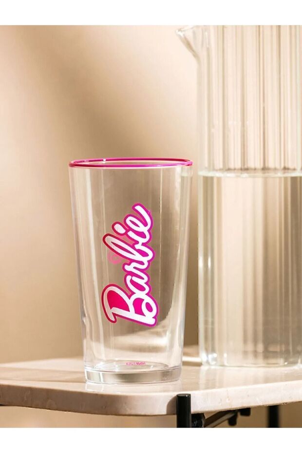 Barbie Lisanslı Baskılı Su Bardağı 570 Ml - 2