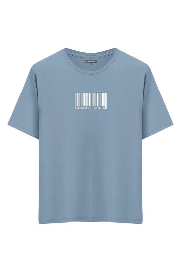 Unisex Barcode - Μπλουζάκι Oversize - 1