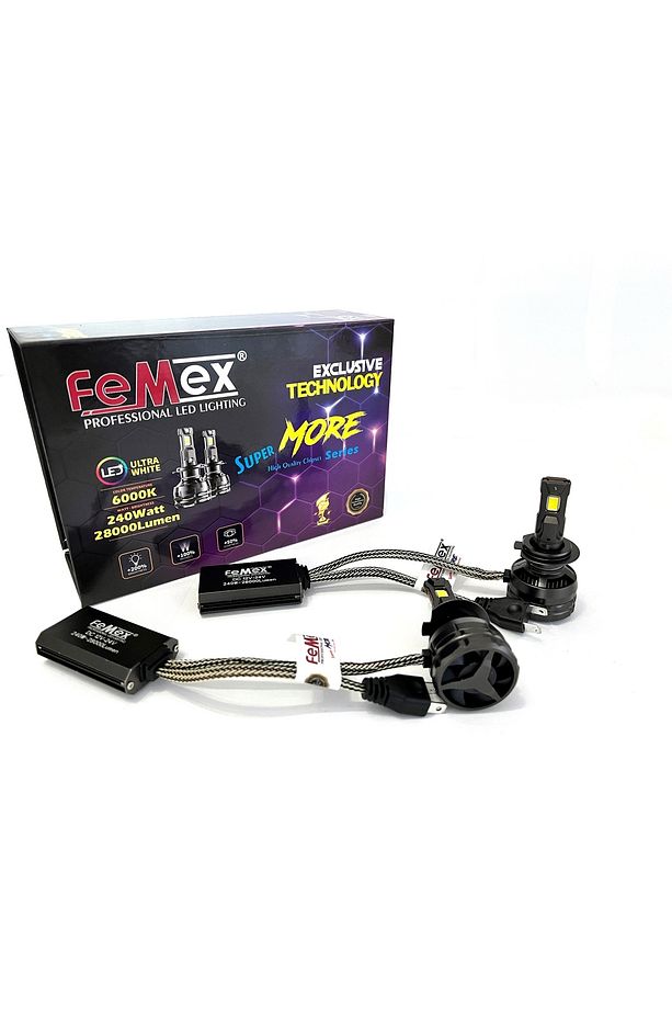 Super More Csp SUPERIOR ETI Chipset H7 Radyatör Soğutmalı ExtRa PerFormans Led Xenon - 5