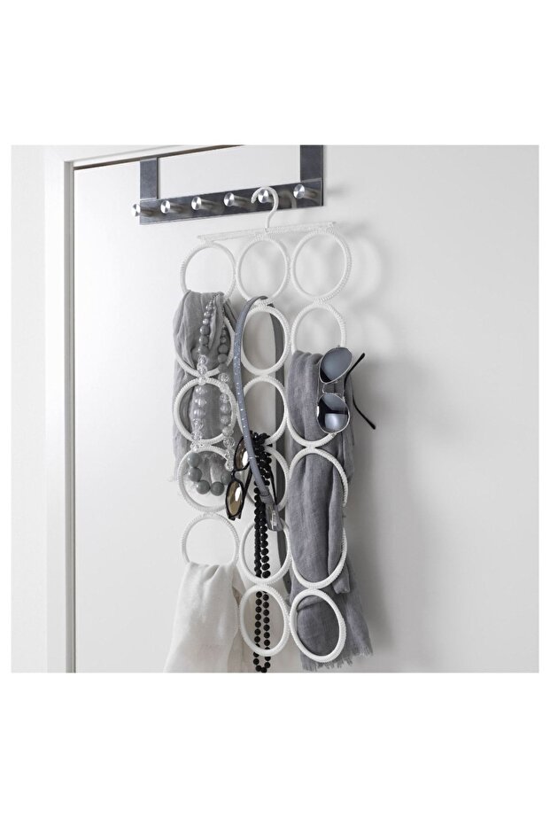 Komplement Çok Amaçlı Askı, Beyaz - 4