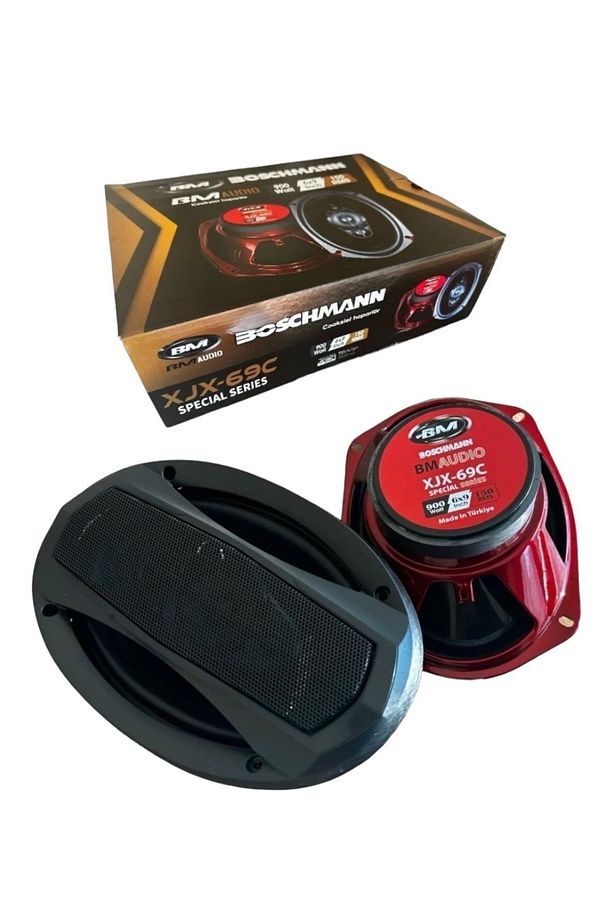 Oval Mıdrange 2 Takım 4 Adet Sarı Kasa 900 Wat 100 Rms - 3