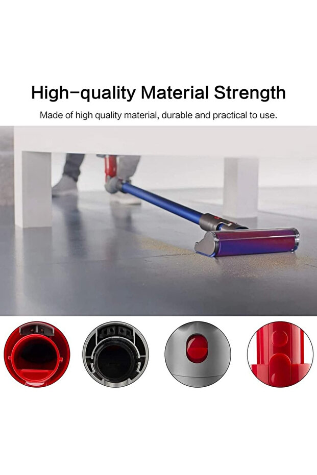 Dyson V7 V8 V10 V11 V15 Uyumlu Mobilya Altı Adaptörü Aparatı Süpürge Parçası - 4