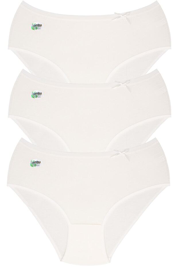 Women's Ecru Bamboo Panties 3-Pack