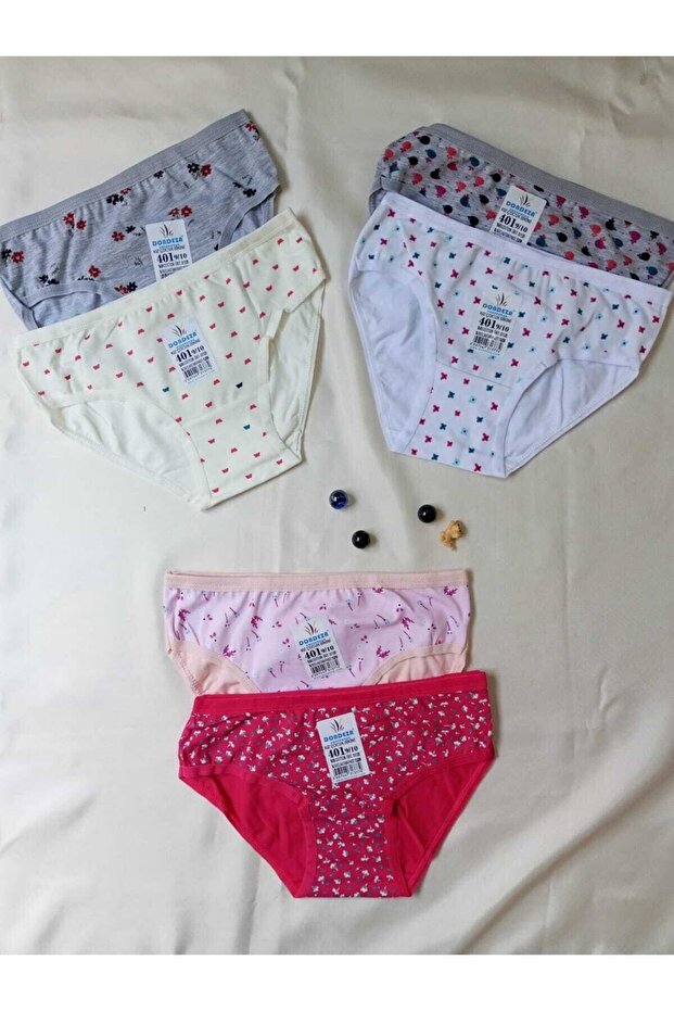 Girl's 6-Pack Panties
