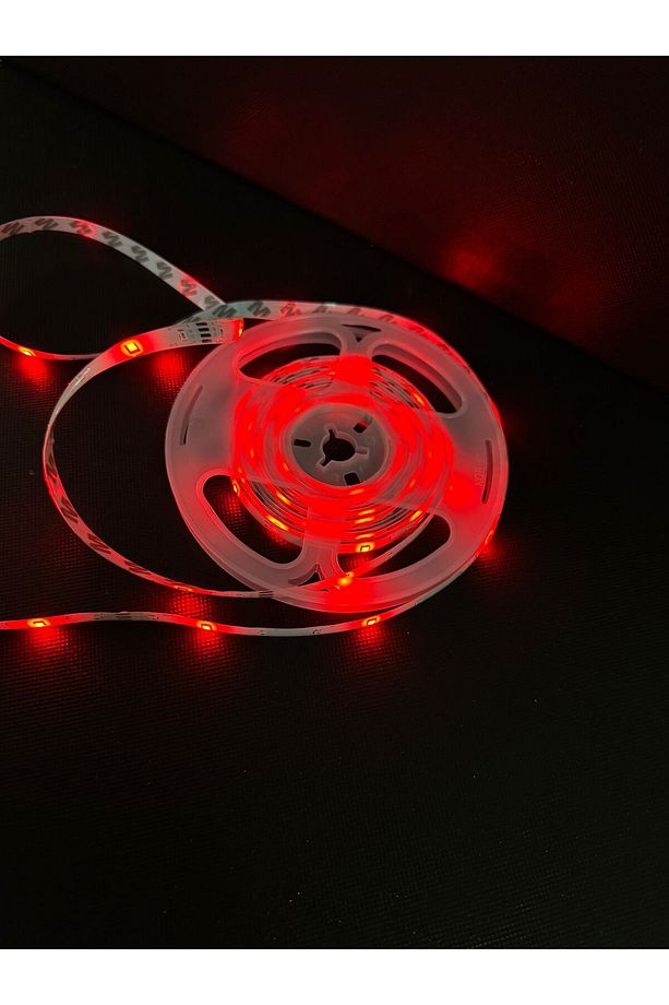 Şerit Led 5 Metre Animasyonlu Tak Çalıştır Kumandalı  Rgb Şerit Işık Aydınlatma kendinden yapışkanlı - 6