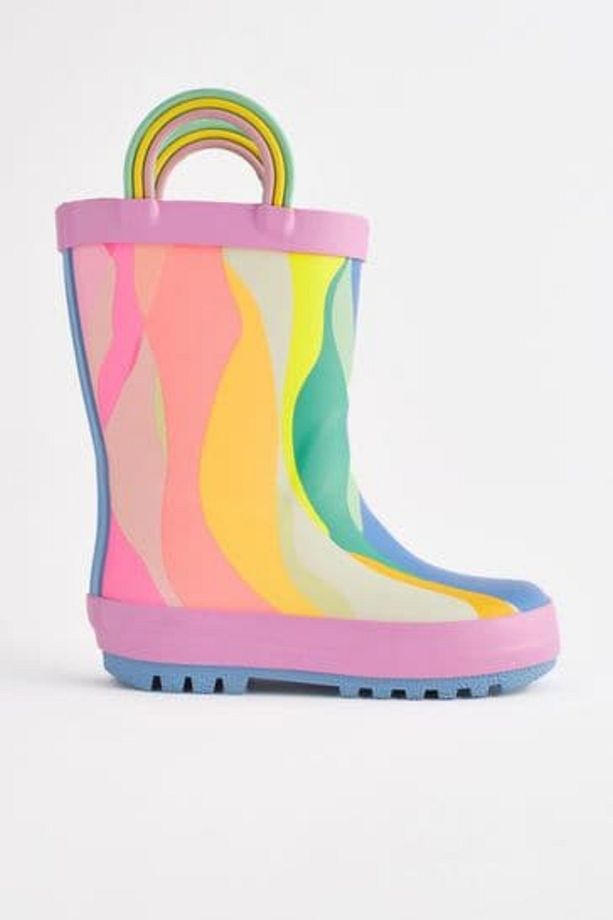 Rainbow Patterned Boots / Boots - 1