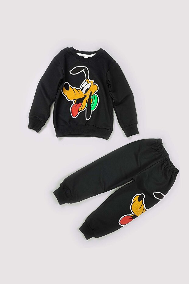 Boy's Sweat and Bottom Tracksuit Set - Add 5 Pay 4, Cotton and Cool Puppy, Gift 14400