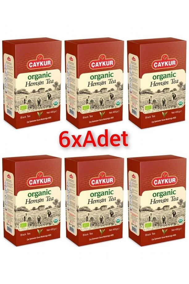 Çaykur Organik Hemşin Çayı 400gr. (KARTON KUTU) 6x Adet - 1