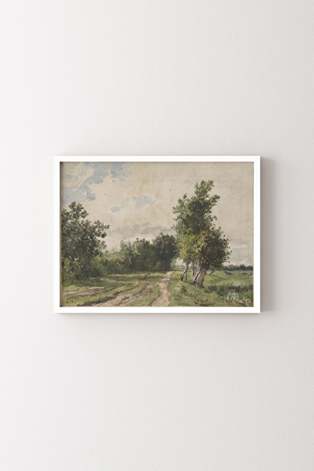 White Frame Landscape