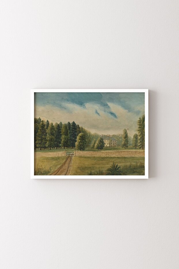 Country House - White Frame