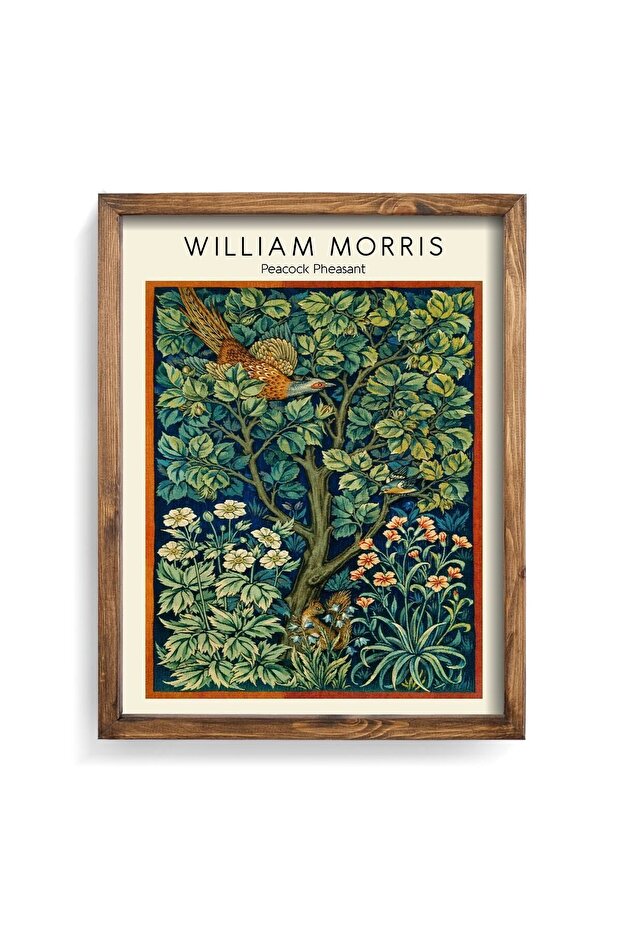 William Morris - Wooden Patterned Frame - 1