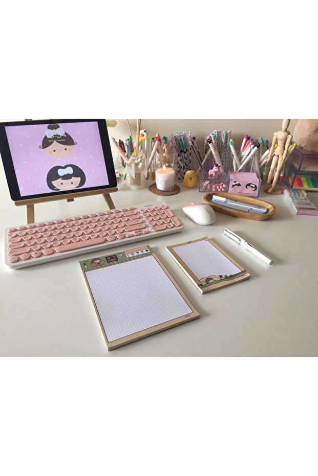 Nude Poly Set Memopad/notepad/defter - 4