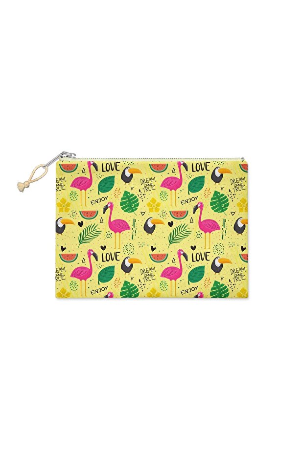 Patterned Makeup Bag Suitable for Multi-Purpose Use - 2