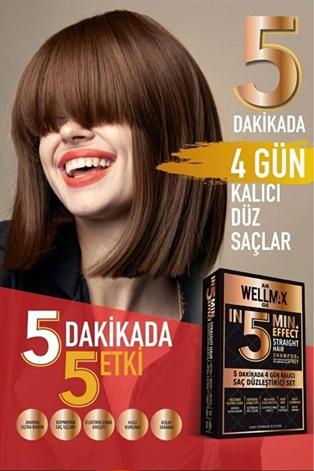 Saç Düzleştirici Set - 5