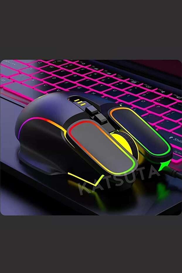 Bwm8 Rgb Işıklı Gaming Oyuncu Mouse - 5