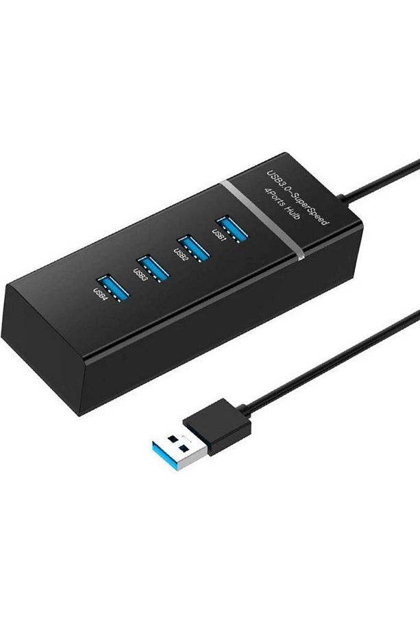 3.0 USB Çoğaltıcı 4 Port Yüksek Hızlı USB HUB Çoklayıcı Laptop / Notebook / PC Uyumlu - 6