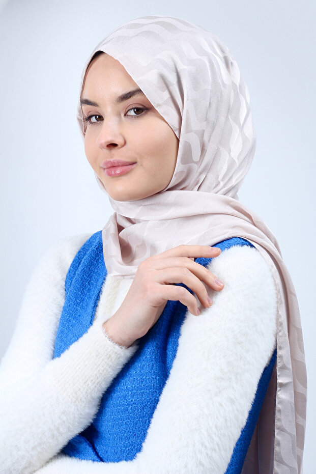 شال جاكار حريري بنمط الطريق المائي، قماش مستورد عالي الجودة وخياطة إيطالية "حجرية"