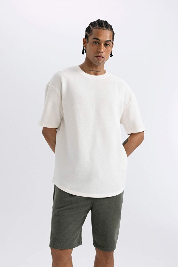 DFC - Slim Fit Basic Cepli Şort - 4