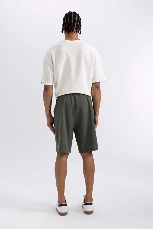 DFC - Slim Fit Basic Cepli Şort - 7