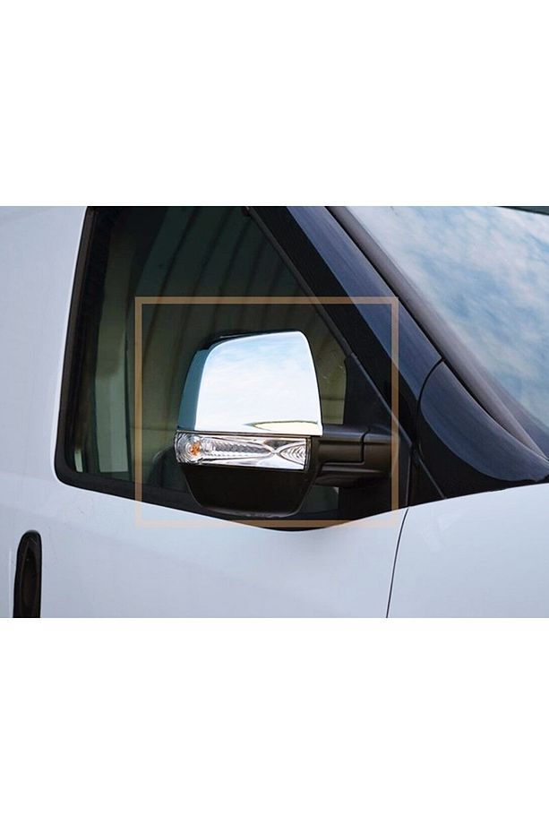 Fiat Doblo Abs Plastik Krom Kaplama Ayna Kapağı 2 Prç 2010 Ve Üzeri - 2