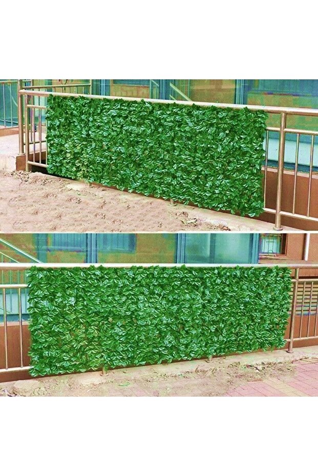 Leafy Roll Ivy Fence Plastic Look Cover Fence 1x3