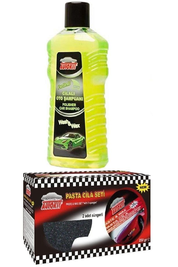 Cilalı Şampuan 1000 ml ve Pasta Cila Seti - 1
