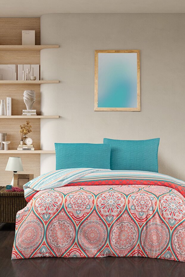 Vintage Duvet Cover Set Double - 200X220 cm