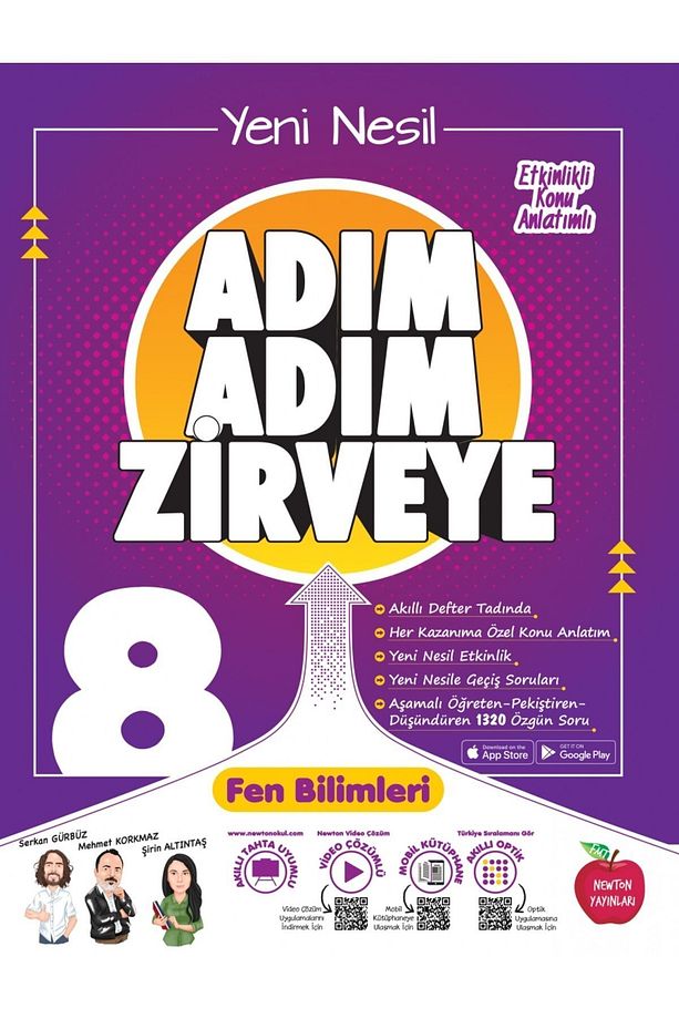 8.sınıf Fen Bilimleri Adım Adım Zirveye Soru Bankası - 1