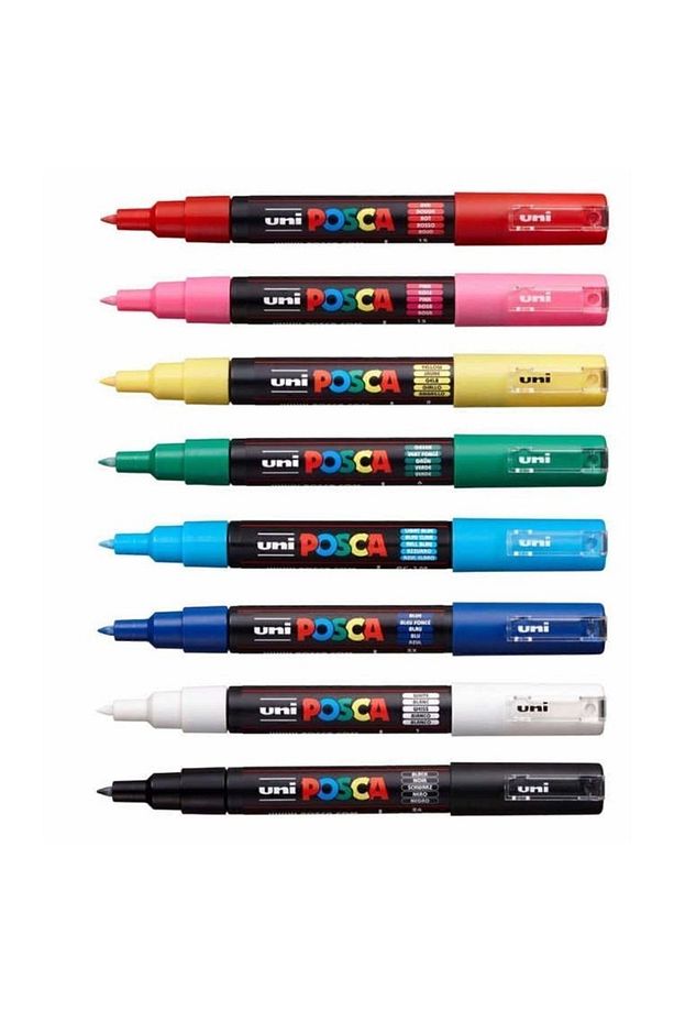 Unı Posca Pc-1m 10 Renkli Set - 3