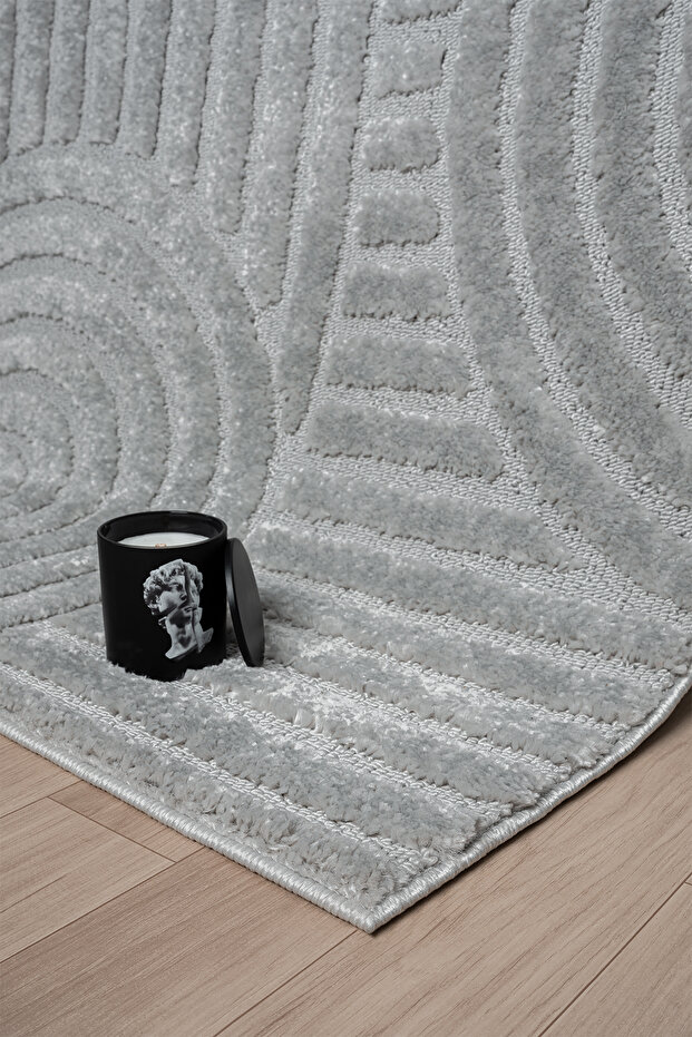 Elit Bukleli Yumuşak Peluş Post Shaggy Çocuk Odası Oturma Odası Salon Mutfak Halısı - 7