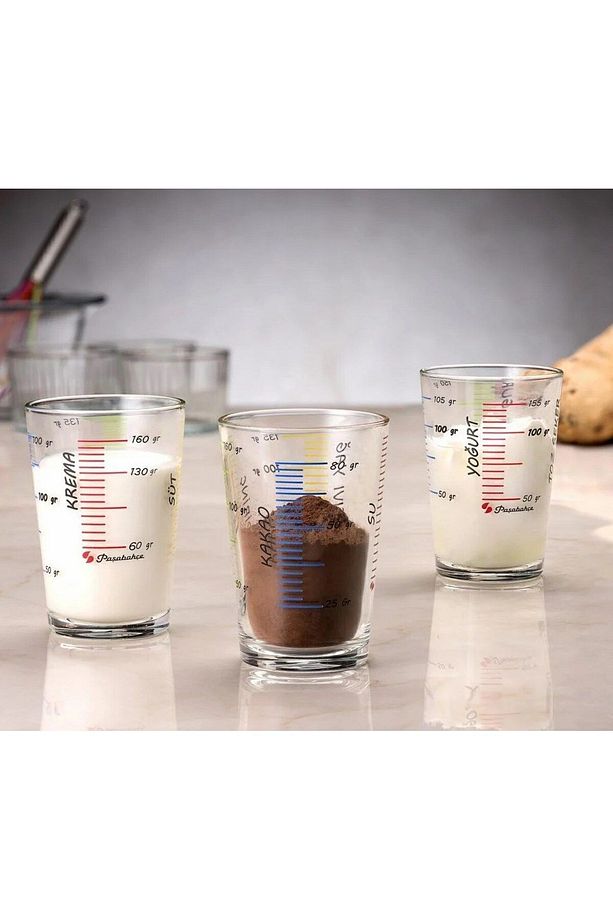 Ölçü Bardağı 3 Lü Set - 2