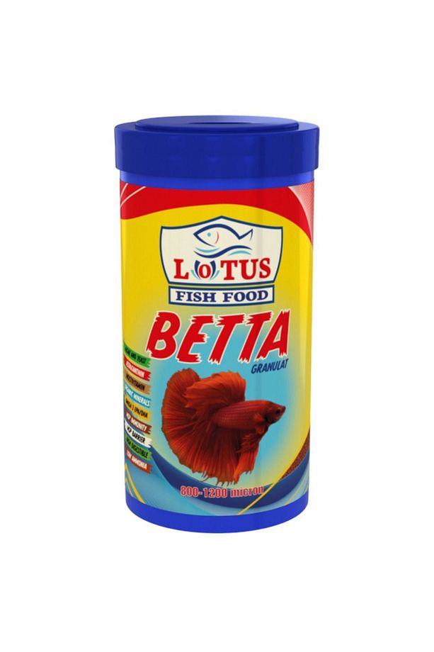 Beta Balığı Yem Seti 125 Ml, Lotus 100 Ml, 30cc Multivitamin Seti - 4