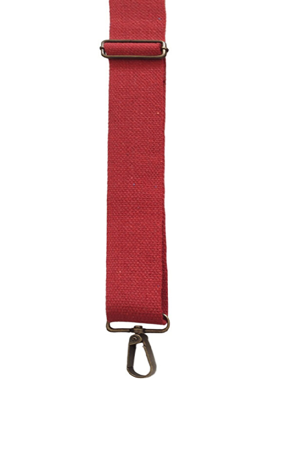 Shoulder Bag Handle Strap 4 cm Width 120 cm Length Red Color