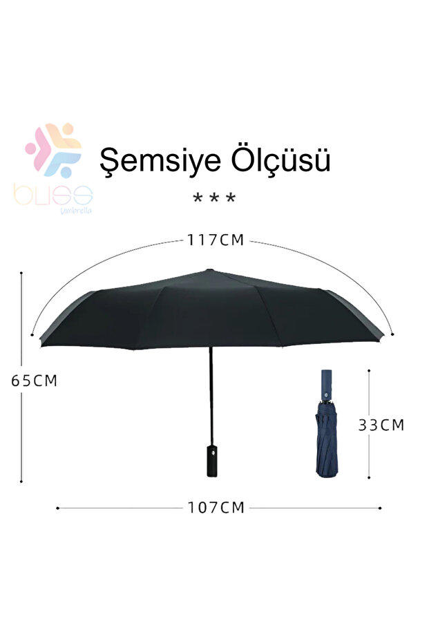 Krem 12 Telli Şemsiye - 6